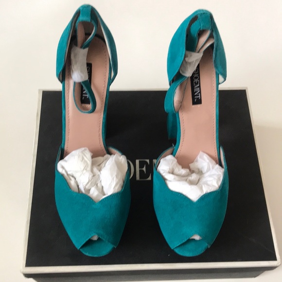 Shoemint Chloe Platform Heels Size 9 New With Box - Picture 3 of 5